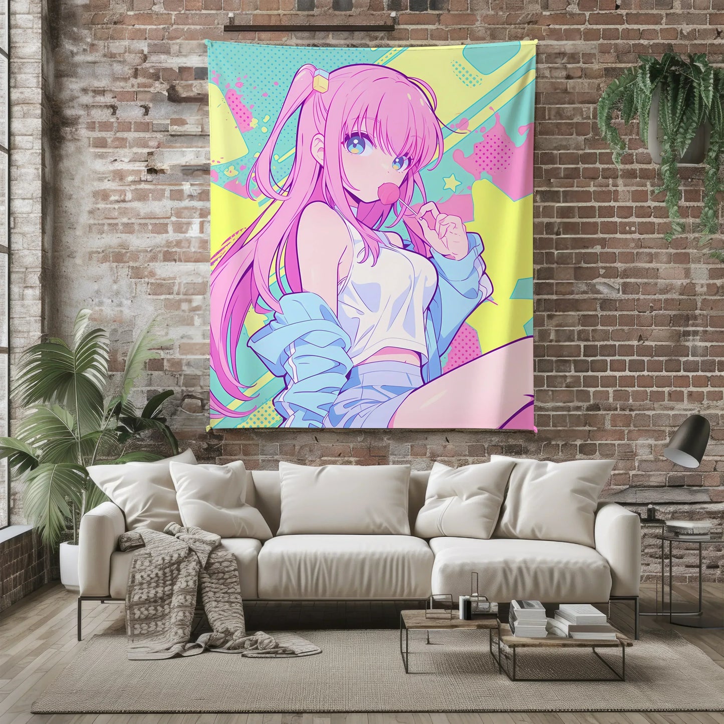 Bocchi the Rock! Gotoh Hitori Sexy Manga Art Blanket,Sultry Bocchi chan Anime Decor, Premium Hitori Fan Gift, OOAK Anime Bedding