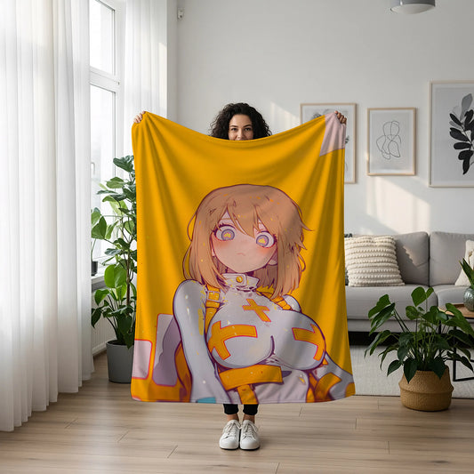 Ai Haibara Bodysuit Edition Flannel Blanket, Detective Conan Merch, Sherry Anime Peripheral, Otaku Gift