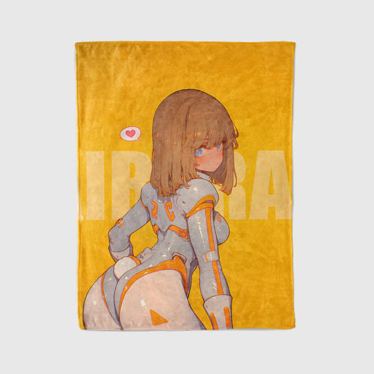 Ai Haibara Sexy Bodysuit Flannel Blanket, Detective Conan Merch, Anime Girl Peripheral, Otaku Bedding Decor
