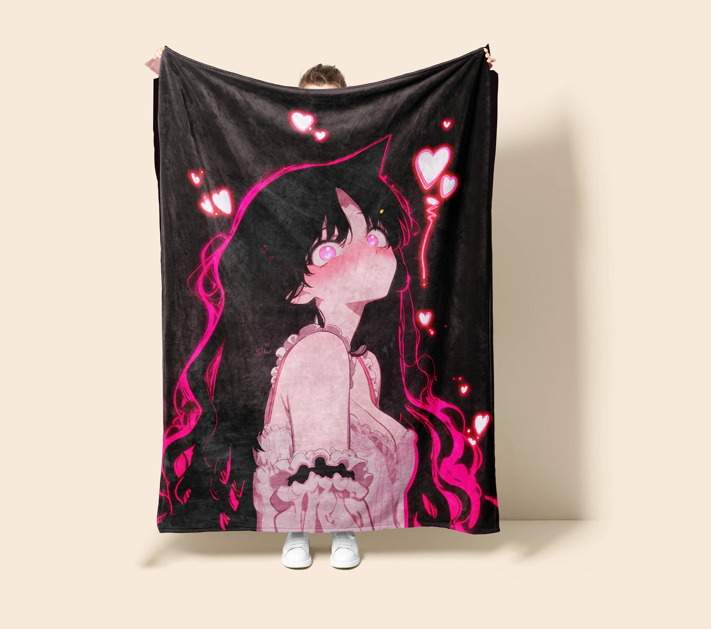 Ran Mouri Pajamas Edition Flannel Blanket, Detective Conan Merch, Anime Girl Peripheral, Otaku Home Decor