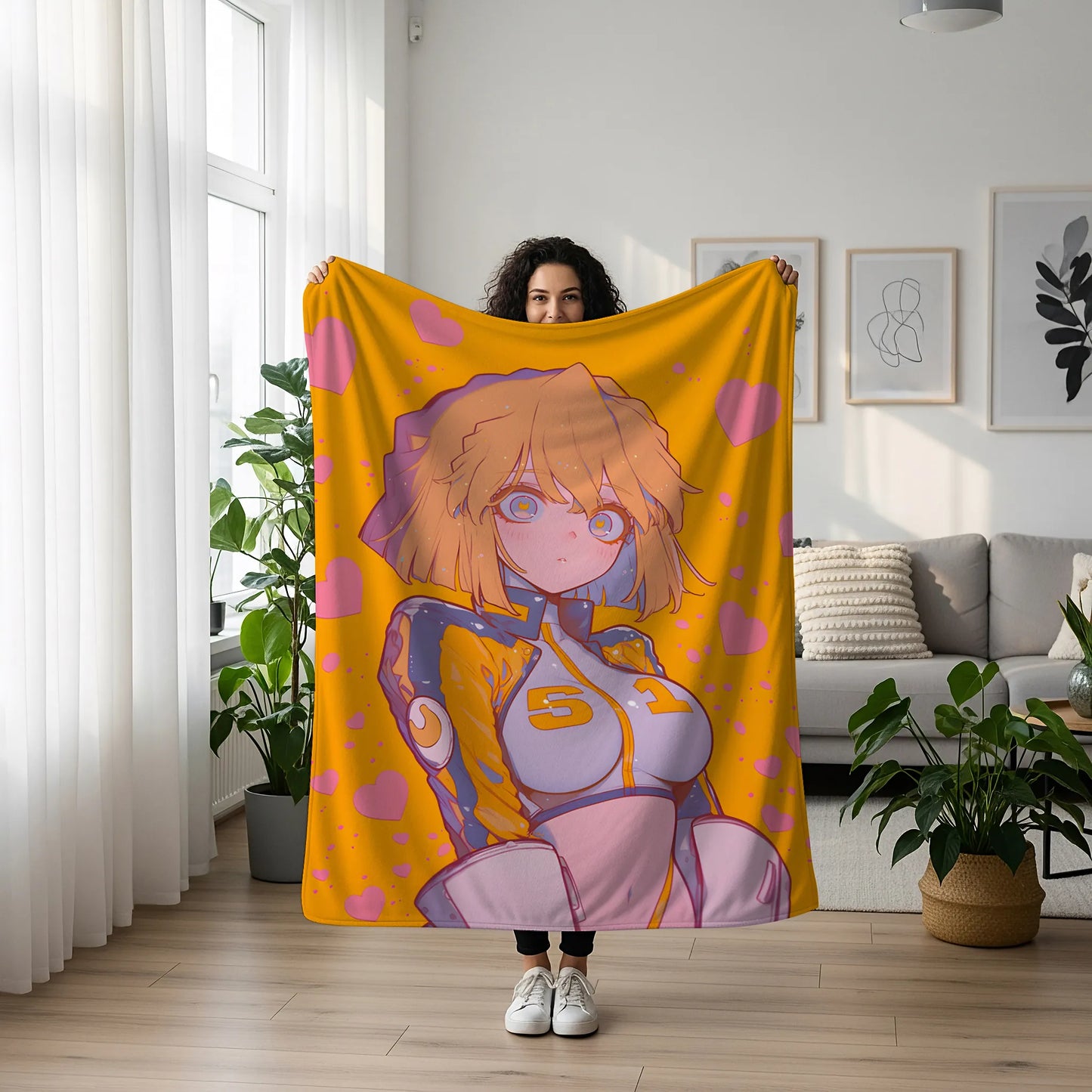 Ai Haibara Pajamas Edition Flannel Blanket, Detective Conan Merch, Sherry Anime Peripheral, Otaku Bedding