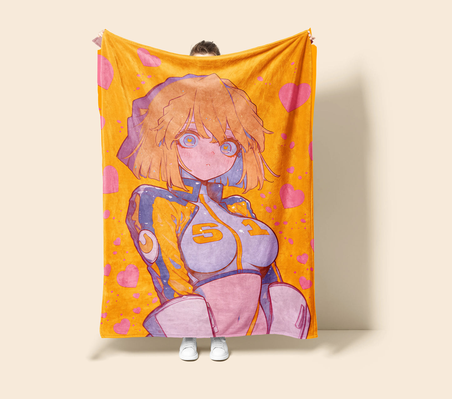 Ai Haibara Pajamas Edition Flannel Blanket, Detective Conan Merch, Sherry Anime Peripheral, Otaku Bedding