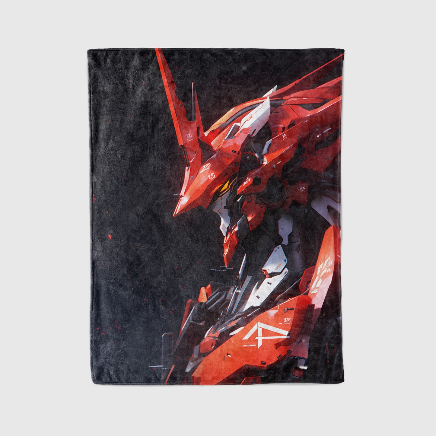 Evangelion Unit 01 Mecha Art Blanket, EVA-01 Classic Decor, Epic Mecha Battle Illustration, Premium Fan Gift, Anime Art Bedding