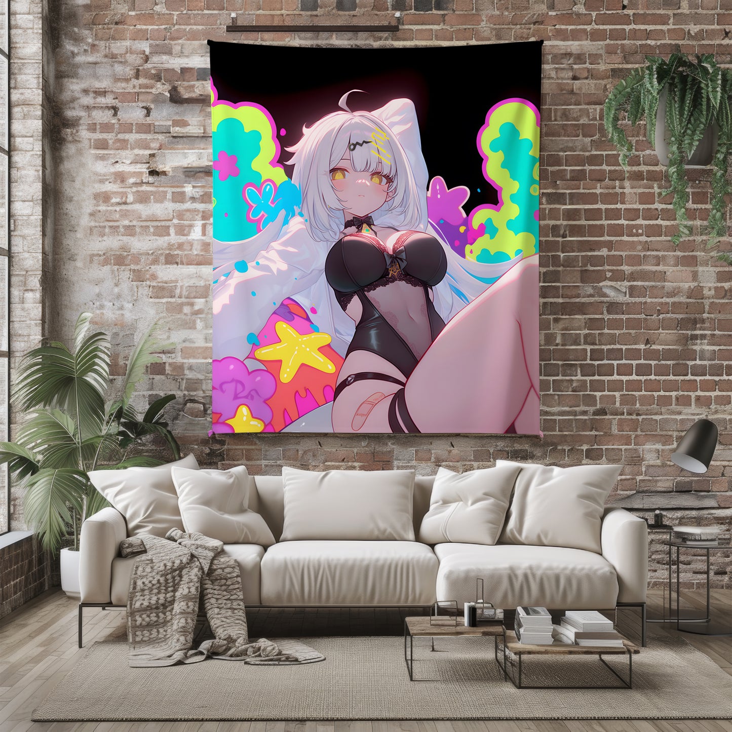 Miyabi, Zenless Zone Zero Merch, Sexy Pajamas Flannel Blanket, ZZZ Anime Peripheral, Otaku Bedding Decor