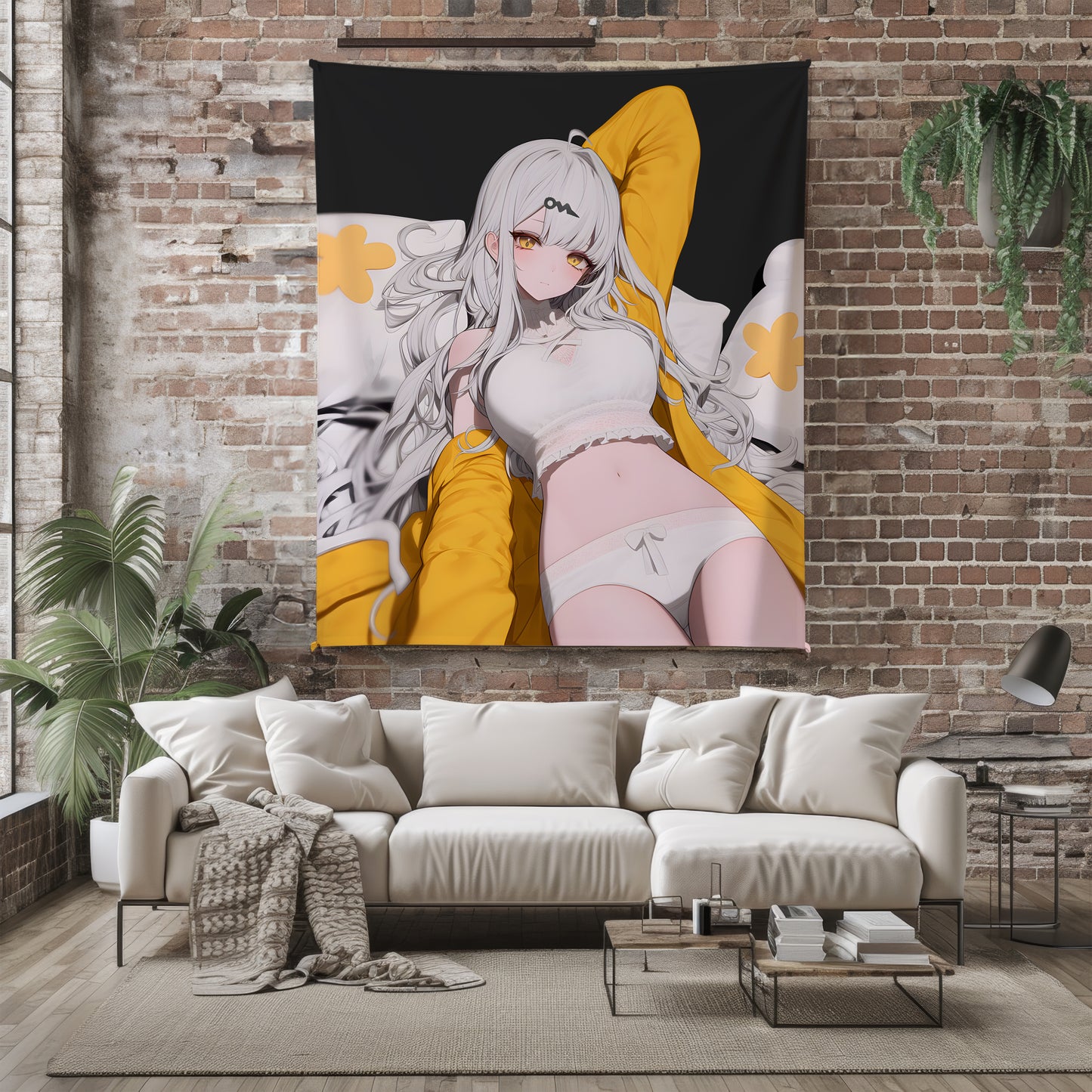 Miyabi, Zenless Zone Zero Merch, Pajamas Aesthetic Flannel Blanket, ZZZ Anime Peripheral, Otaku Home Decor