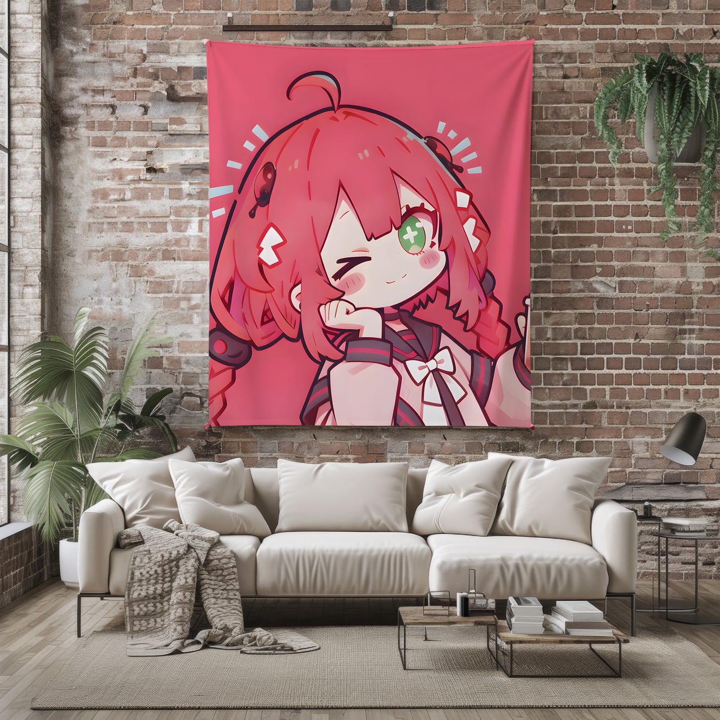 Ukinami Yuzuha, Zenless Zone Zero Merch, Sweet Aesthetic Flannel Blanket, ZZZ Anime Peripheral, Otaku Bedding