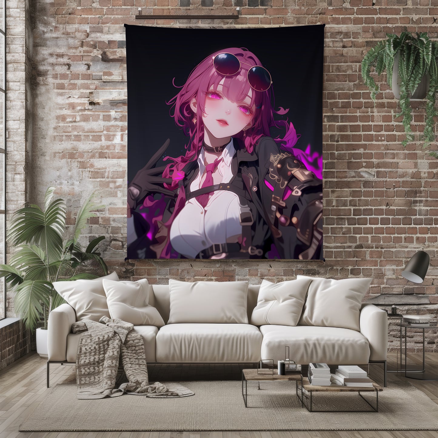 Kafka, Honkai Star Rail Merch, Mature Aesthetic Flannel Blanket, Stellaron Hunter Anime Peripheral, Otaku Bedding