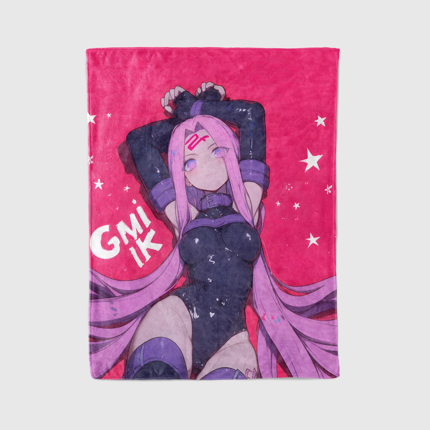 Sakura Haruno Sexy Latex Bodysuit Style Flannel Blanket, Naruto Anime Girl Art, Otaku Room Decor, Unique Waifu Gift
