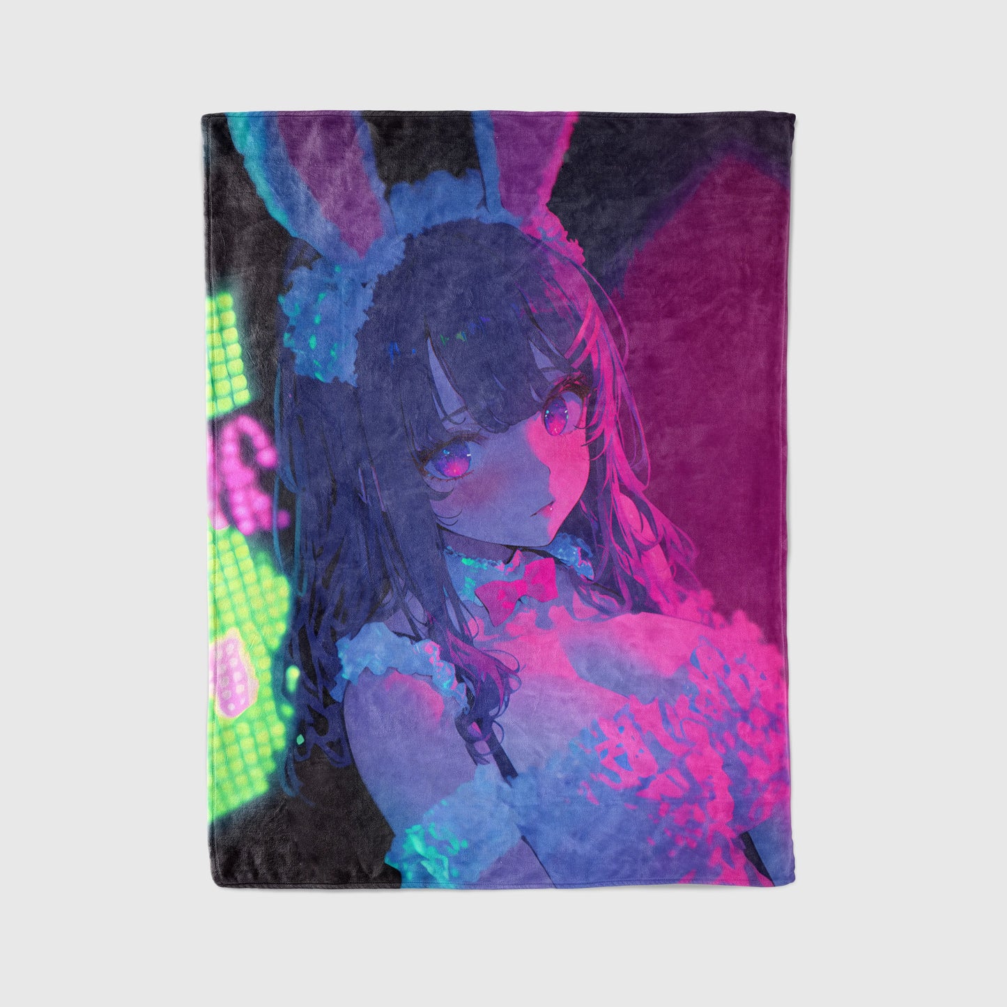 Mai Sakurajima Bunny Girl Outfit Flannel Blanket, Rascal Does Not Dream Merch, Seductive Anime Peripheral