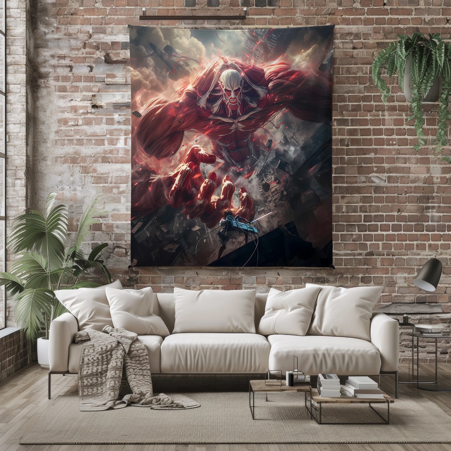Attack on Titan Survey Corps Classic Poster Flannel Blanket, Attack on Titan Merch, Epic Battle Anime Peripheral, Otaku Decor