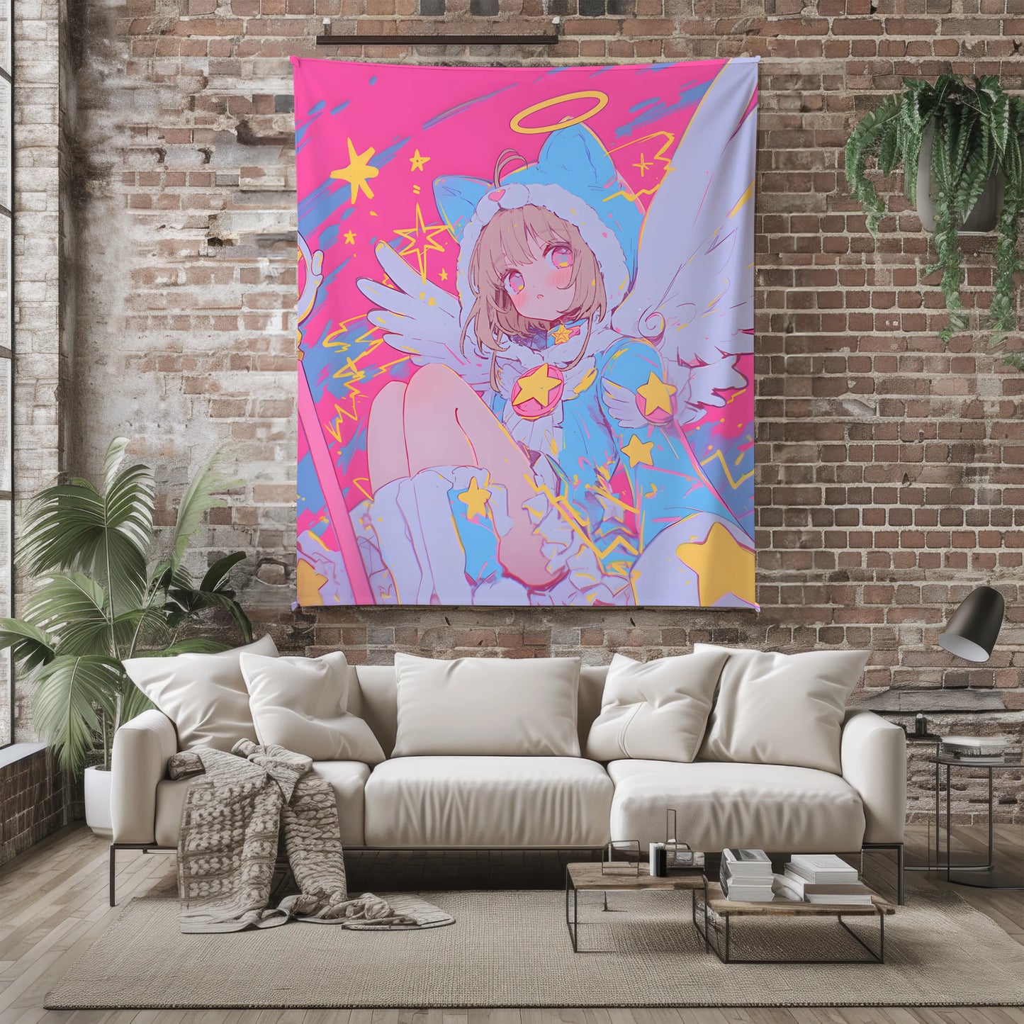 Sakura Kinomoto Classic Cardcaptor Flannel Blanket, Cardcaptor Sakura Merch, Nostalgic Anime Peripheral, Otaku Bedding