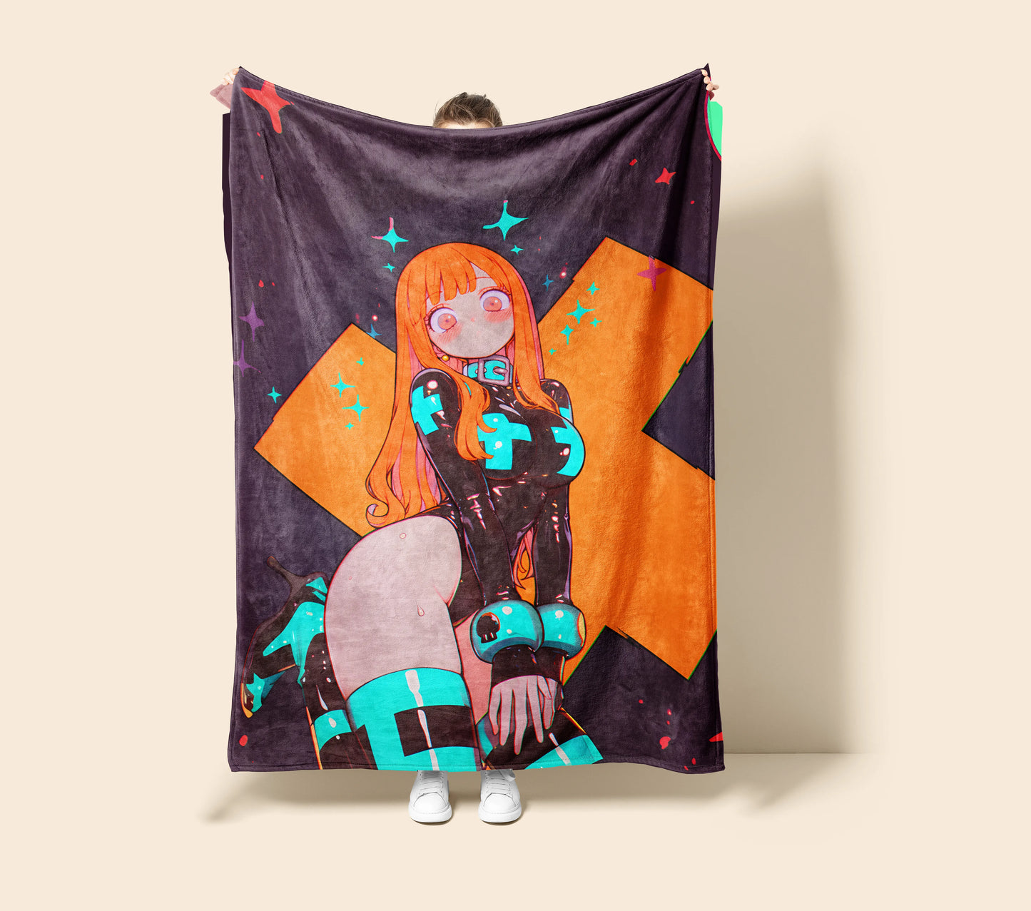 Nami Bodysuit Edition Flannel Blanket, One Piece Merch, Cat Burglar Anime Peripheral, Otaku Bedding