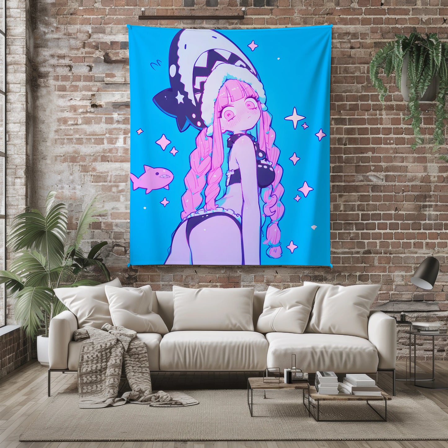 Perona Cute Bikini Flannel Blanket, One Piece Merch, Ghost Princess Anime Peripheral, Otaku Bedding