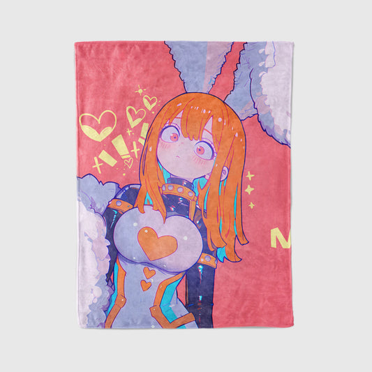 Nami Cute Bodysuit Edition Flannel Blanket, One Piece Merch, Kawaii Anime Peripheral, Otaku Bedding